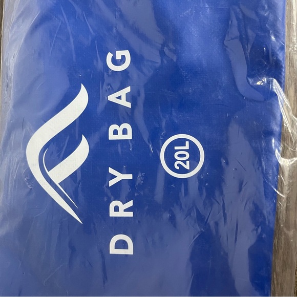 Acrodo Waterproof Dry Bag 20L Dark Blue NEW Beach Hiking Camping Boating - Picture 2 of 8